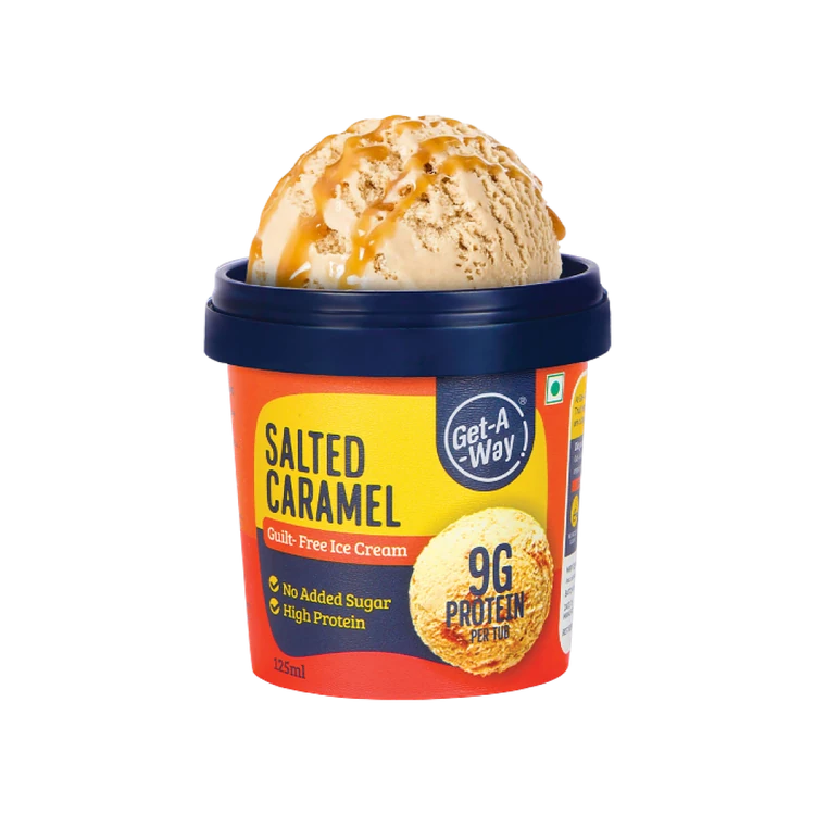 Get-A-Way Salted Caramel Ice Cream Cup