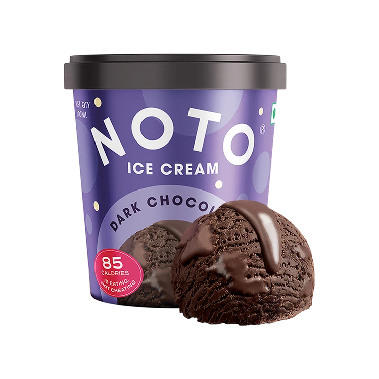Noto Dark Chocolate Ice Cream Cup
