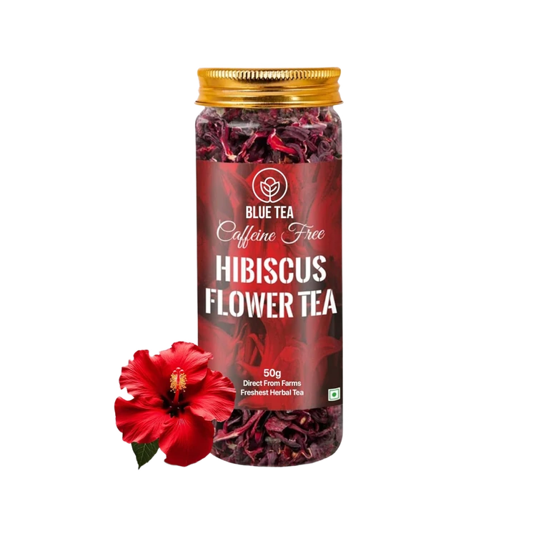 Blue Tea Hibiscus Flower Tea (Caffeine Free)