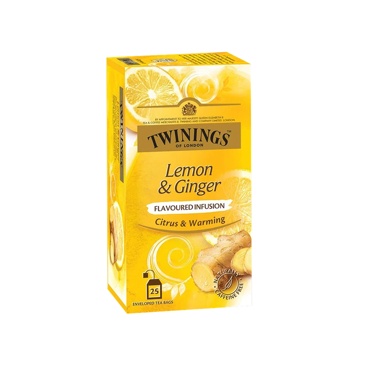 Twinings Lemon & Ginger Tea Bags