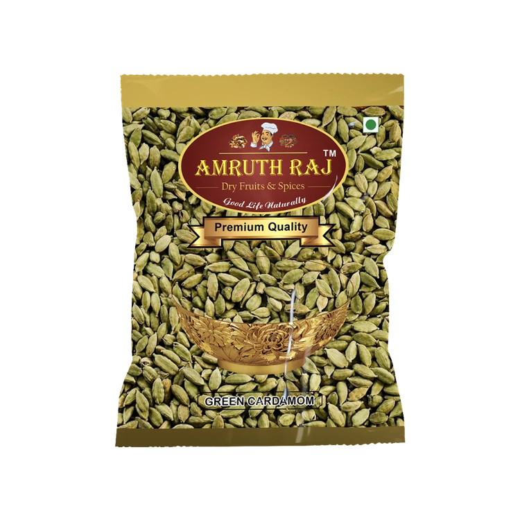 Amruth Raj Green Cardamom Whole (Hasiru Yelakki)