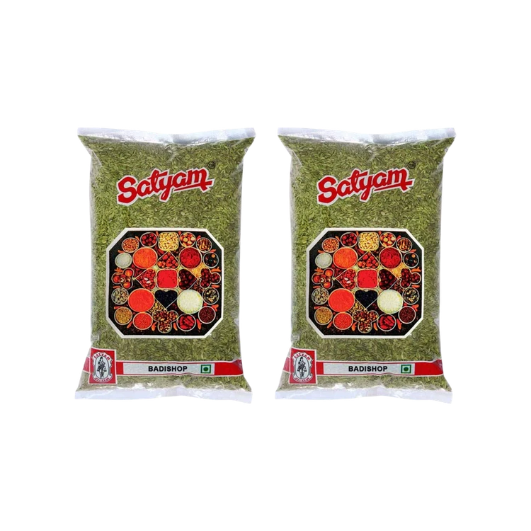 Satyam Saunf Seeds Big - Pack of 2 (Sompu)