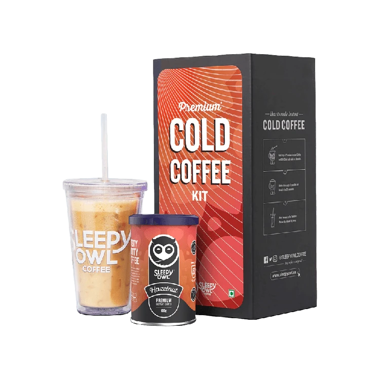 Sleepy Owl Hazelnut Cold Coffee Kit