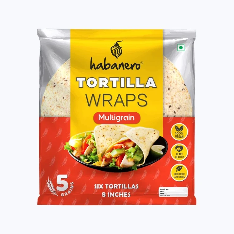 Habanero Multigrain Tortilla Wraps