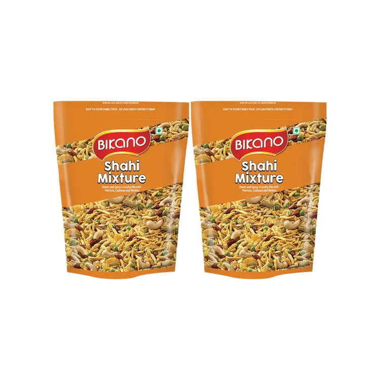 Bikano Shahi Mixture Namkeen - Pack of 2