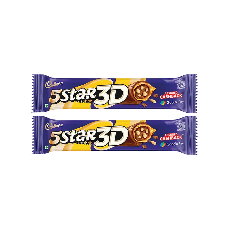 Cadbury 5 Star 3D Filled Bar - Pack of 2