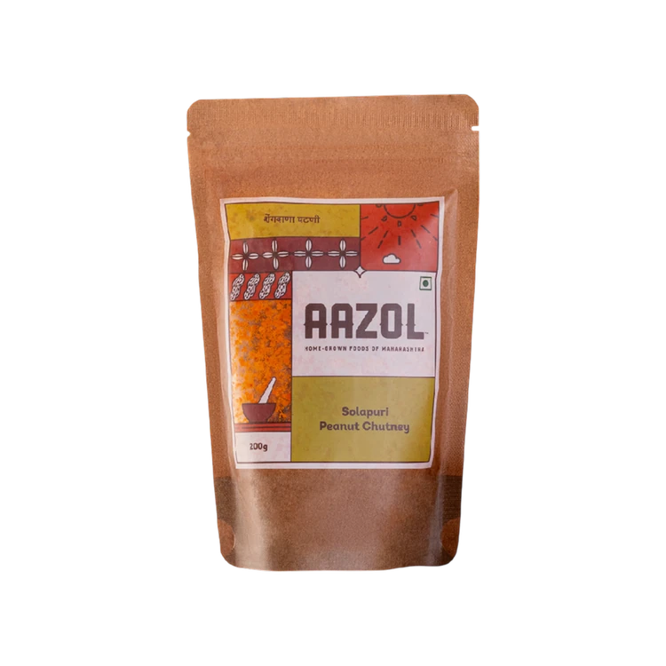 Aazol Solapuri Peanut Chutney