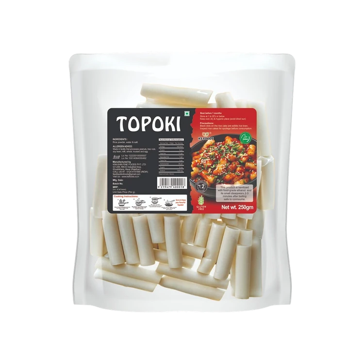 KS FOODS Topokki/Chewy Rice Cakes Ready to Cook