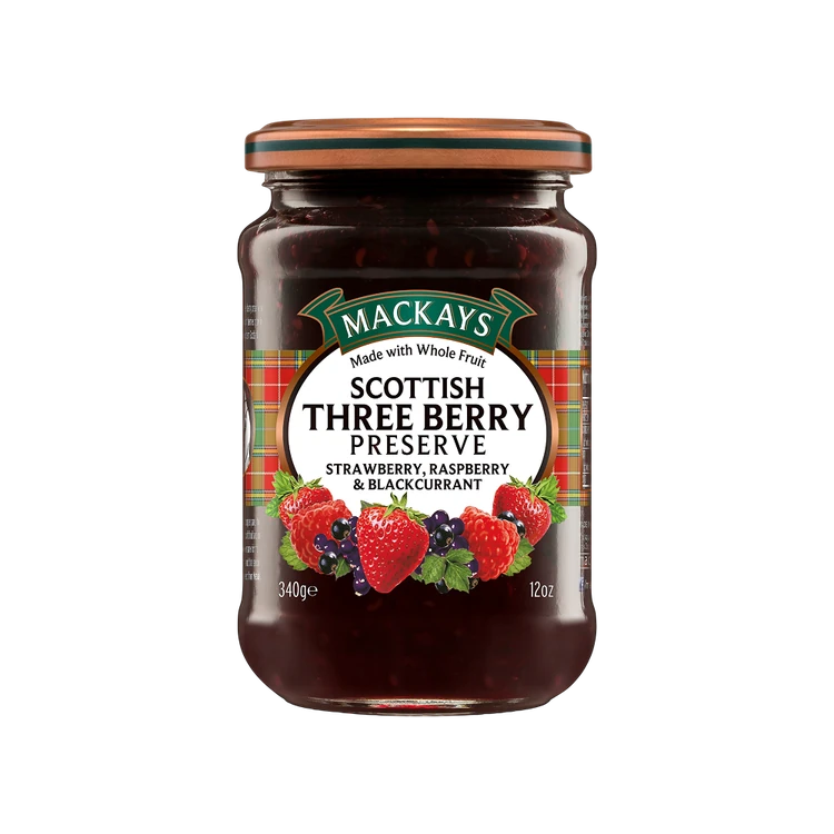 Mackays Scottish Three Berry Preserve