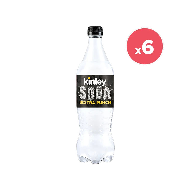 Kinley Strong Soda Water - Pack of 6