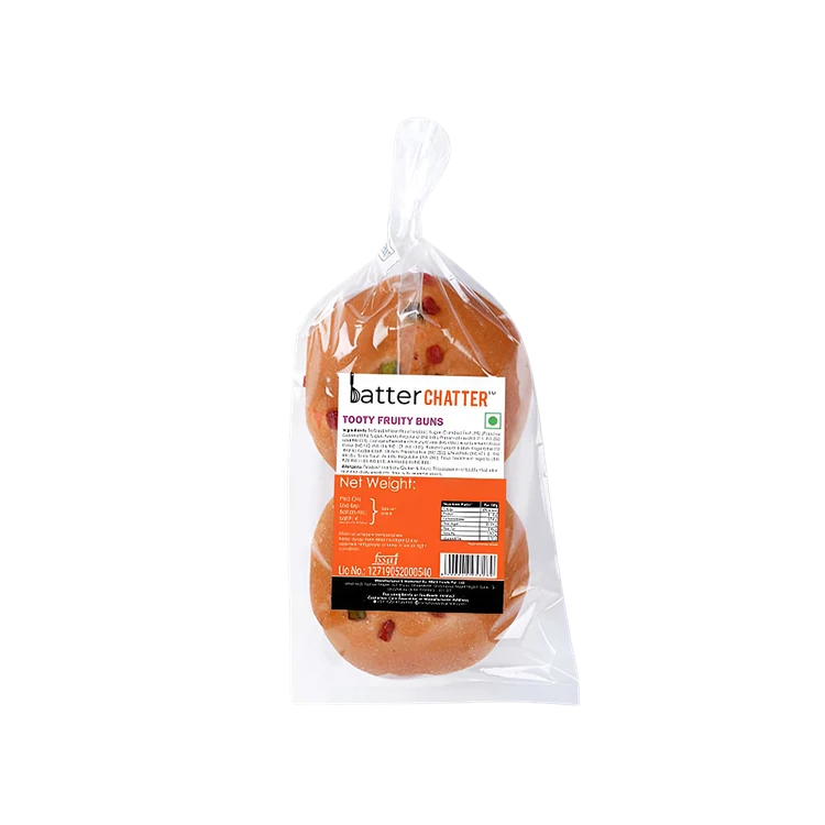 Batter Chatter Tooty Fruity Fruit Bun
