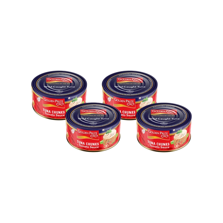 Golden Prize Tuna Chunks in Tomato Sauce