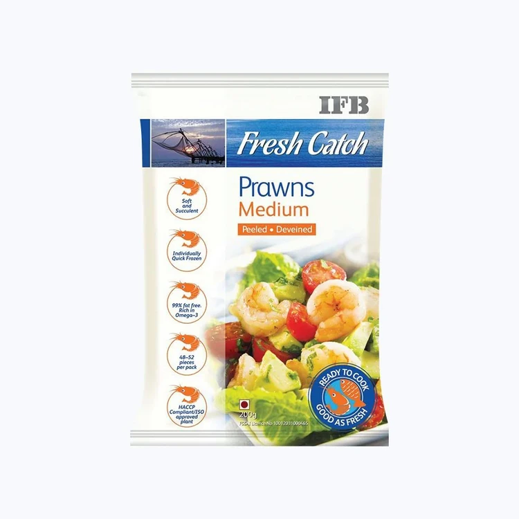 IFB Fresh Catch Medium Prawns (Peeled, Deveined)