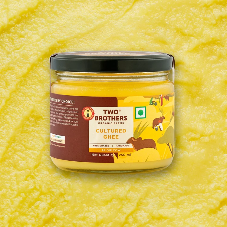Two Brothers Cultured Desi Cow A2 Gir Ghee