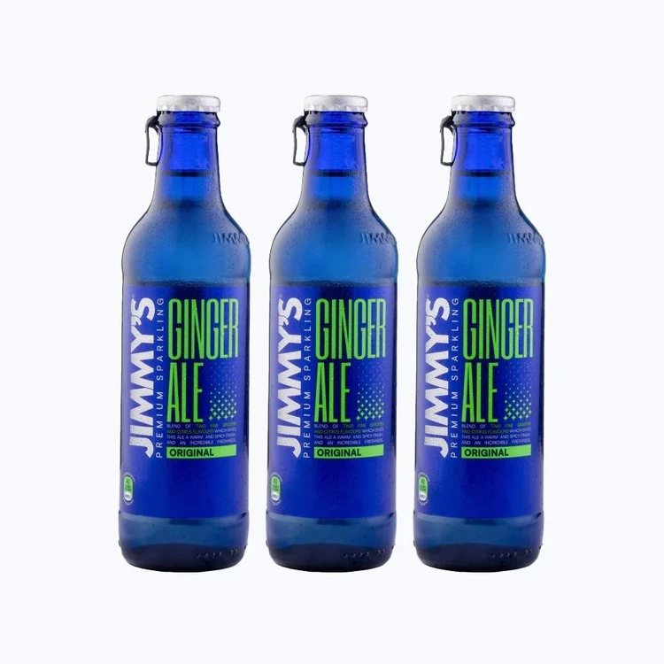 Jimmy's Premium Ginger Ale (Original) Pack of 3