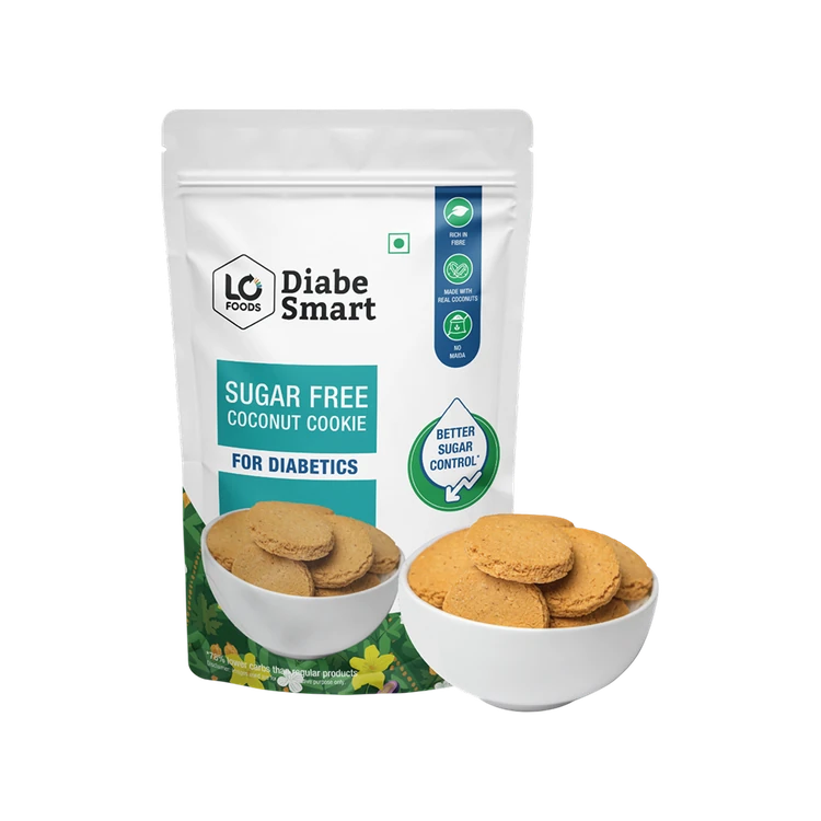 DiabeSmart Digestive Coconut Cookies for Diabetes