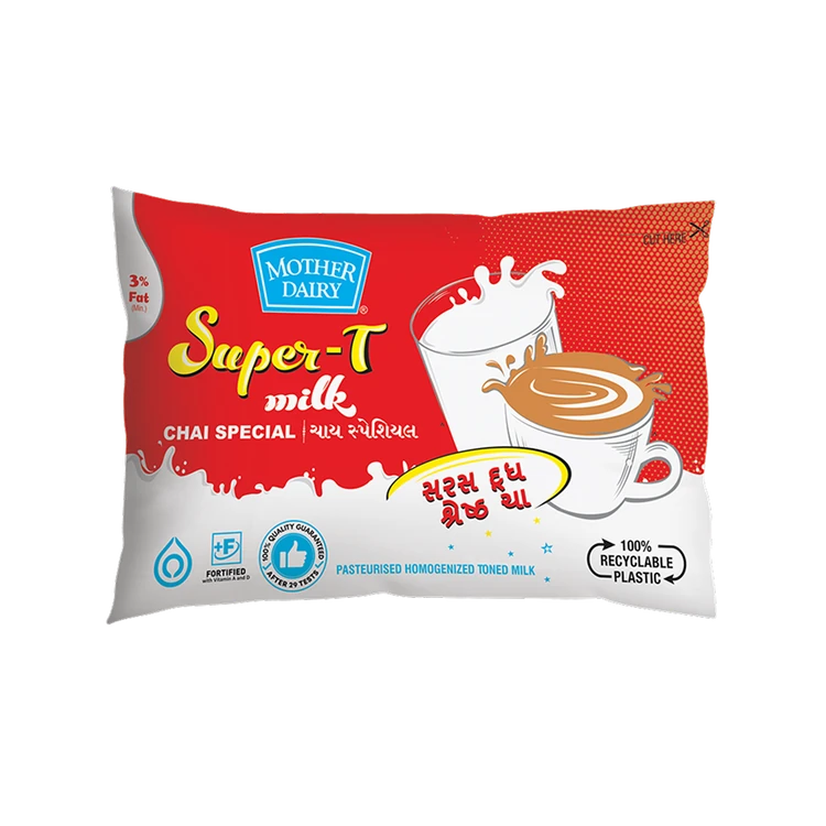 Mother Dairy Super T Milk (Chai Special)
