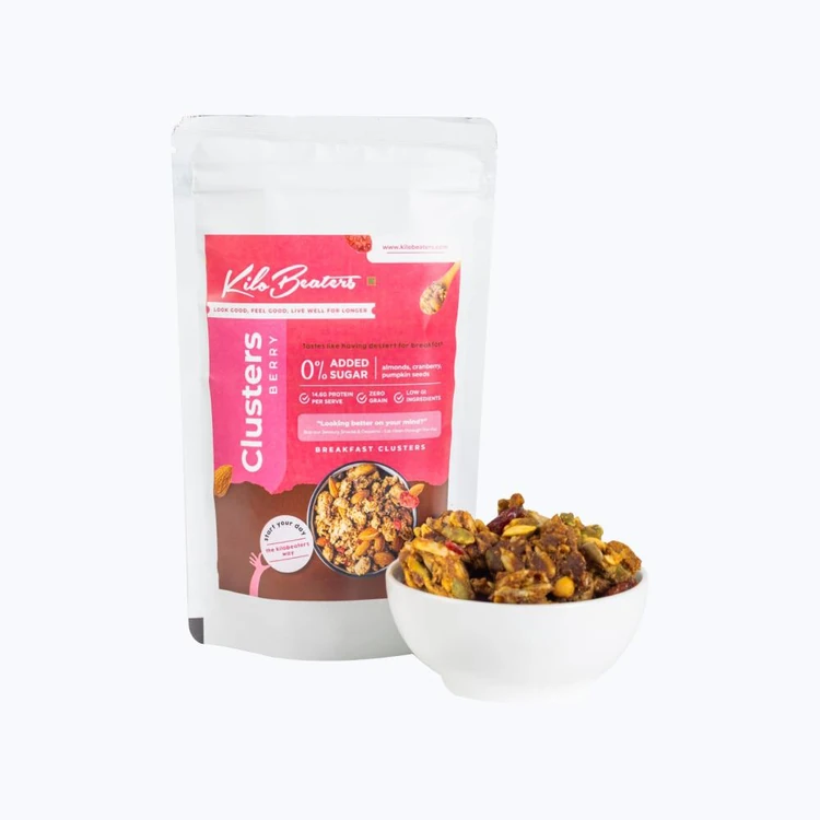 Kilobeaters Clusters Berry Muesli