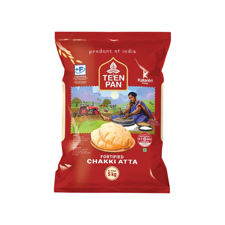 Teen Pan Fortified Chakki Atta
