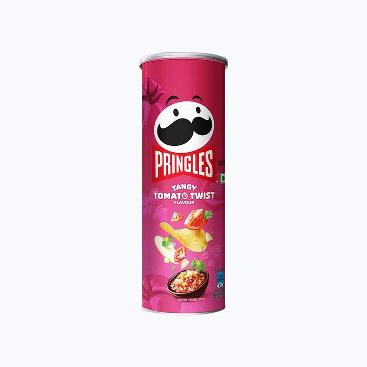 Pringles Tangy Tomato Twist Potato Chips
