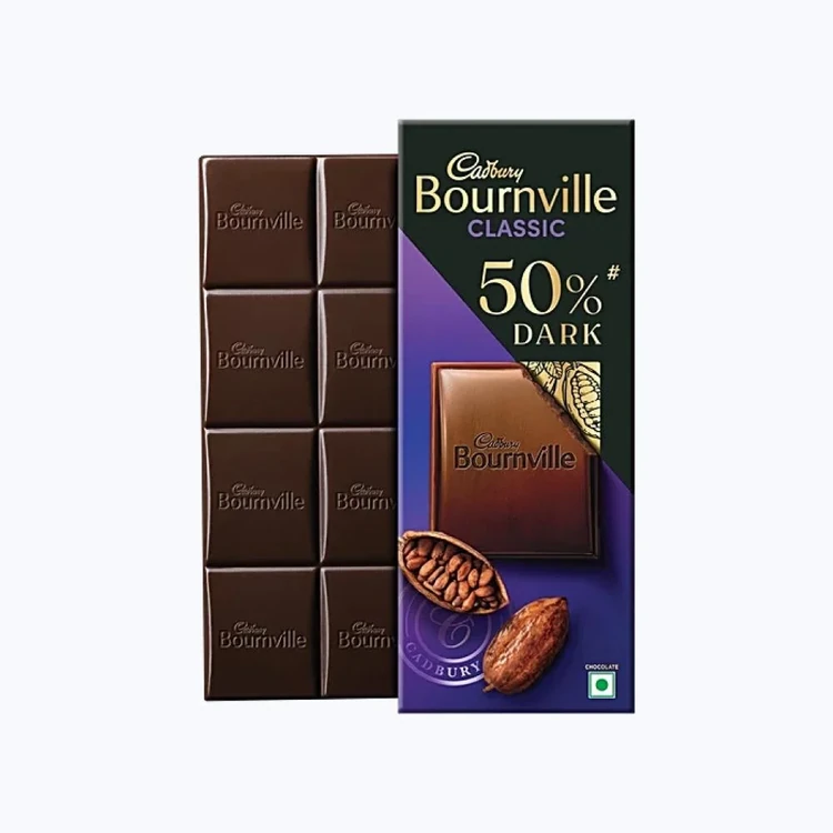Cadbury Bournville Rich Cocoa 50% Dark Chocolate Bar