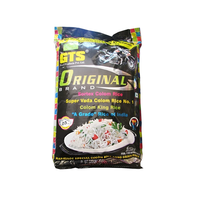 GTS Super Vada - Kolam Rice (Long Grain) (Kolam Akki)