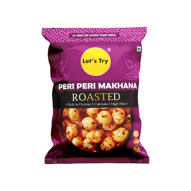 Let's Try Peri Peri Flavoured Makhana