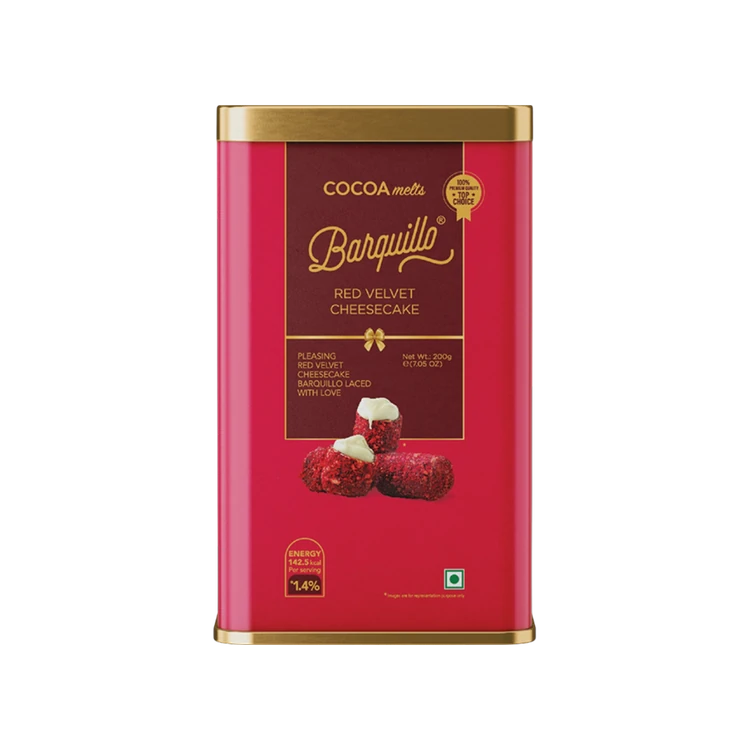 BARQUILLO Red Velvet Cheesecake Chocolate Gift Pack