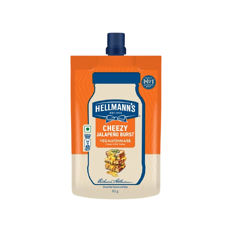 Hellmann's Cheesy Jalapeno Burst Mayonnaise
