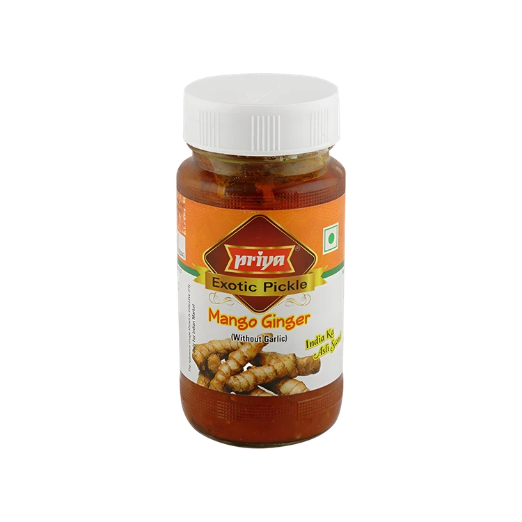 Priya Mango Ginger Pickle (Without Garlic)