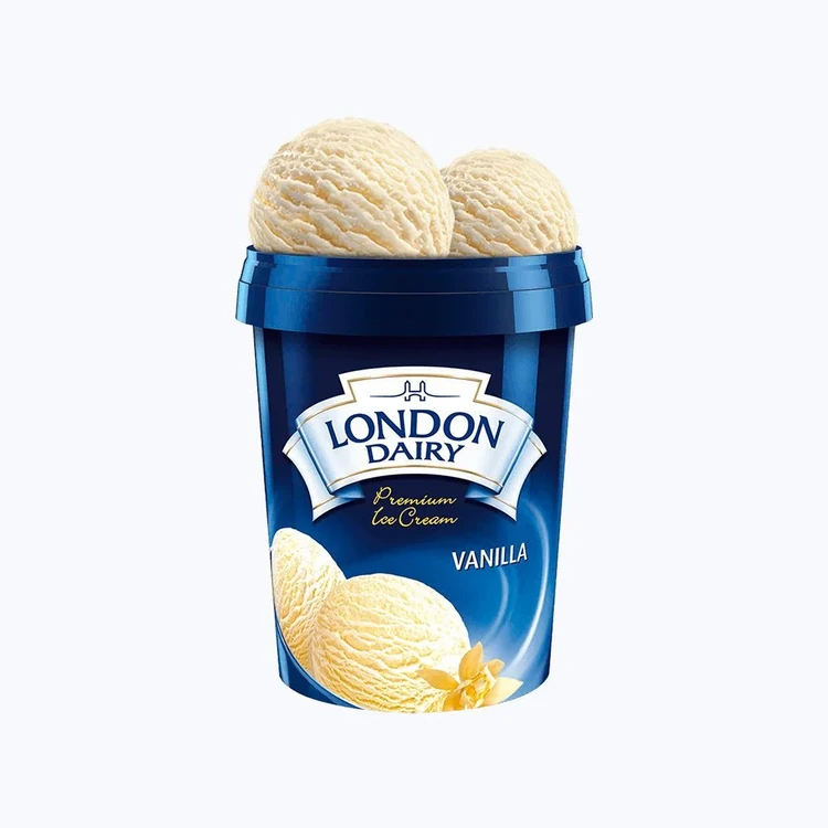 London Dairy Premium Vanilla Ice Cream Tub