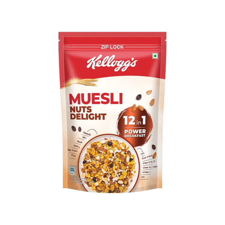 Kellogg's Muesli Nuts Delight, Breakfast Cereal