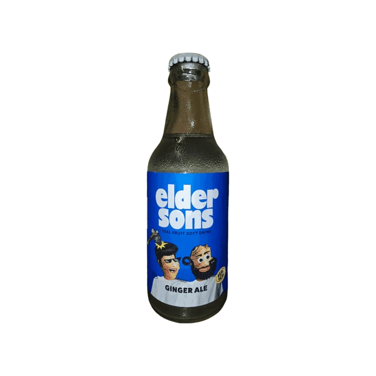 Eldersons Ginger Ale Real Fruit Soft Drink