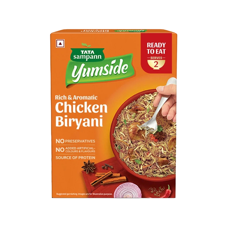 Tata Sampann Yumside Chicken Biryani - Ready to Eat