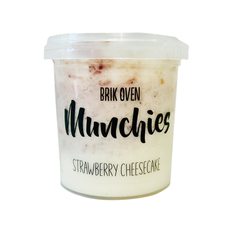 Brik Oven Munchies Strawberry Cheesecake