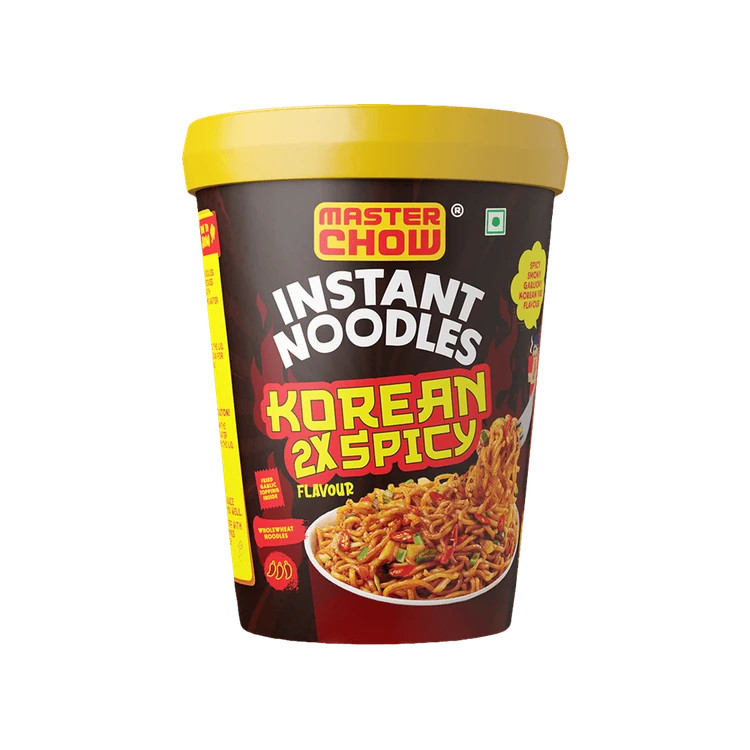 MasterChow Instant Cup Noodles (Korean 2X Spicy Flavour)
