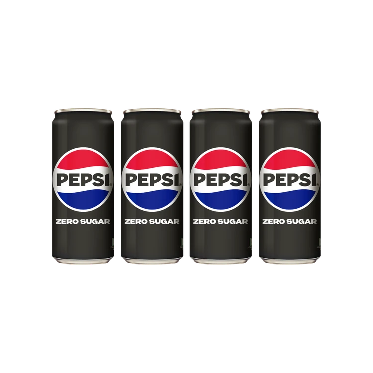 Pepsi Zero Sugar Soft Drink - Pack of 4