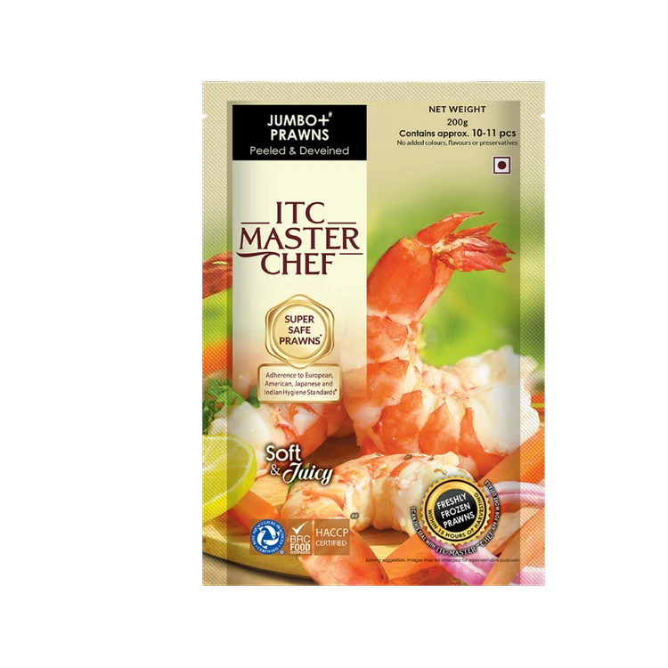 ITC Master Chef Jumbo Prawns Peeled & Deveined (Frozen)