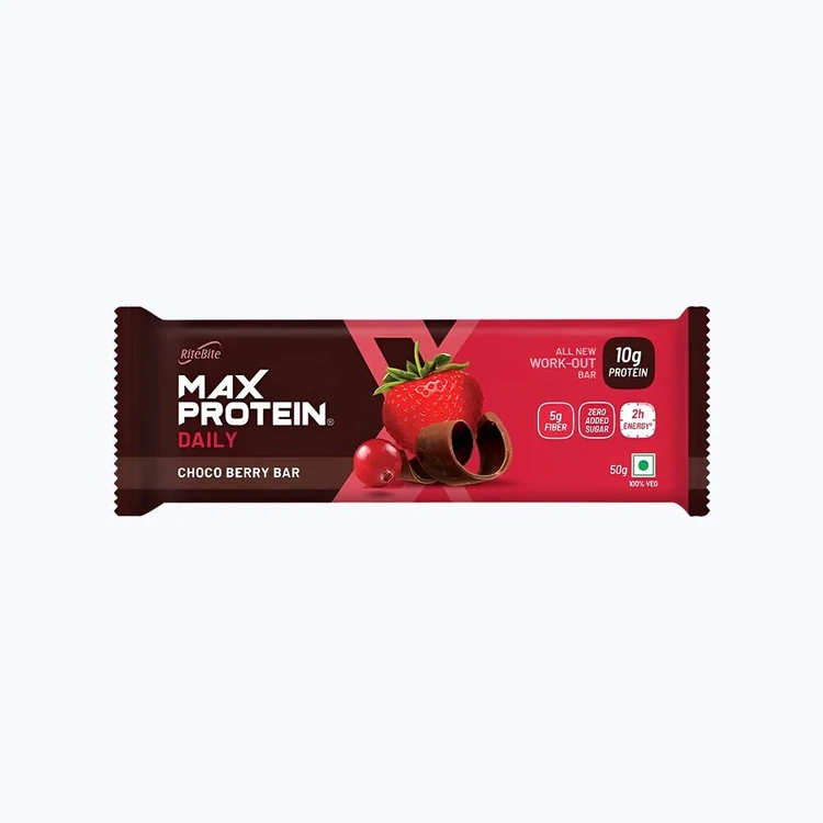 RiteBite Max Protein Daily Choco Berry 10 g Protein Bar