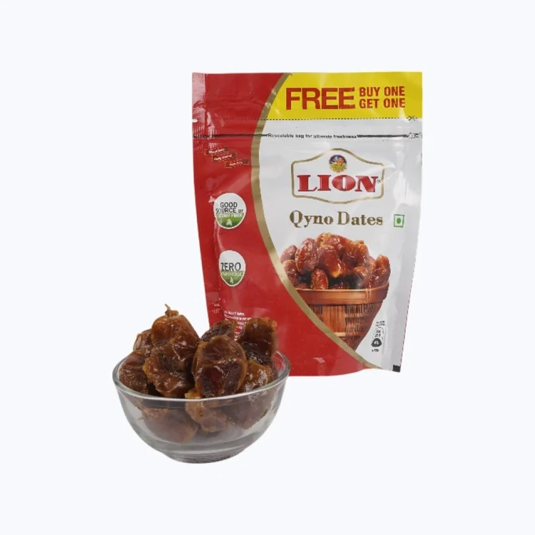 Lion Qyno Dates - Buy 1 Get 1 Free (Kharjura)