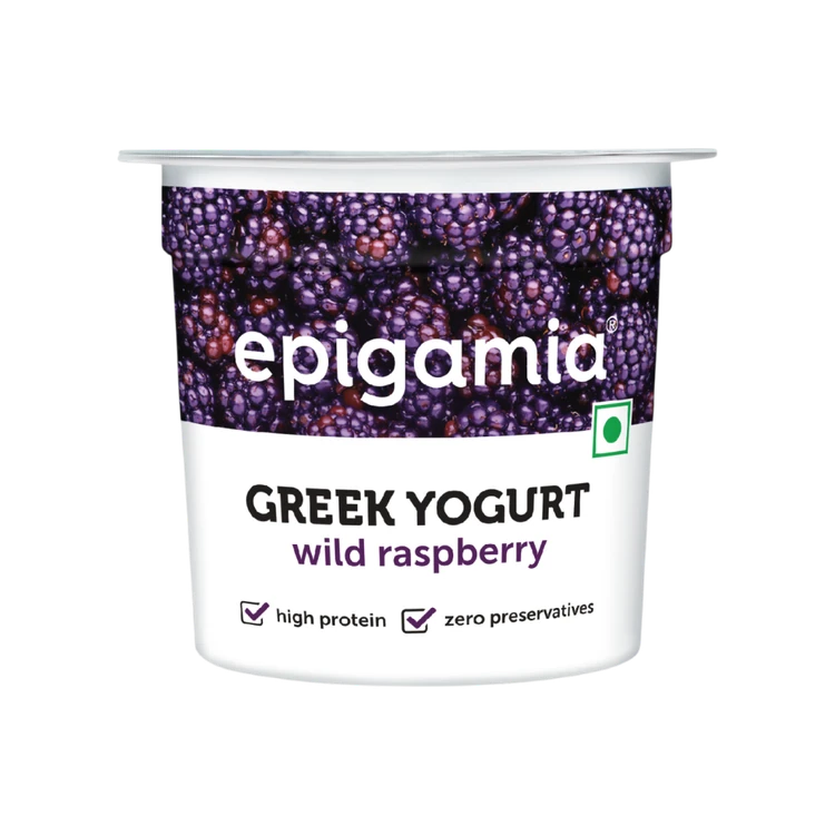 epigamia Wild Raspberry Yogurt