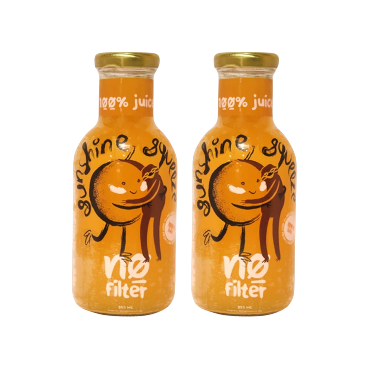 No Filter 100% Orange Juice - Pack of 2