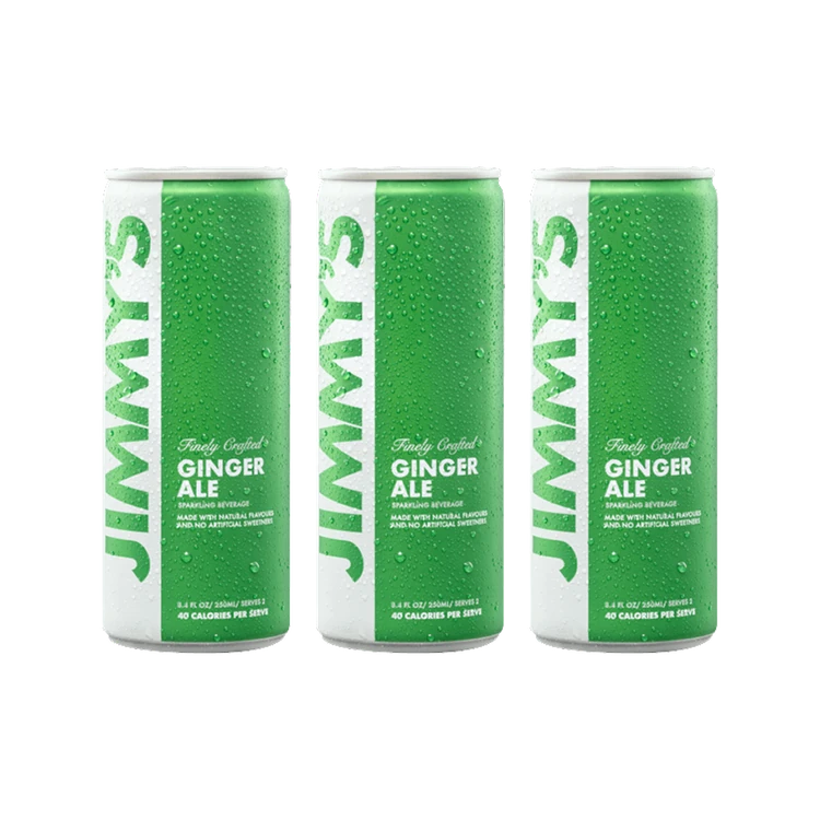 Jimmy's Ginger Ale - Pack of 3