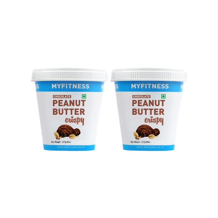 MyFitness Chocolate Peanut Butter Crispy Spread - Pack of 2