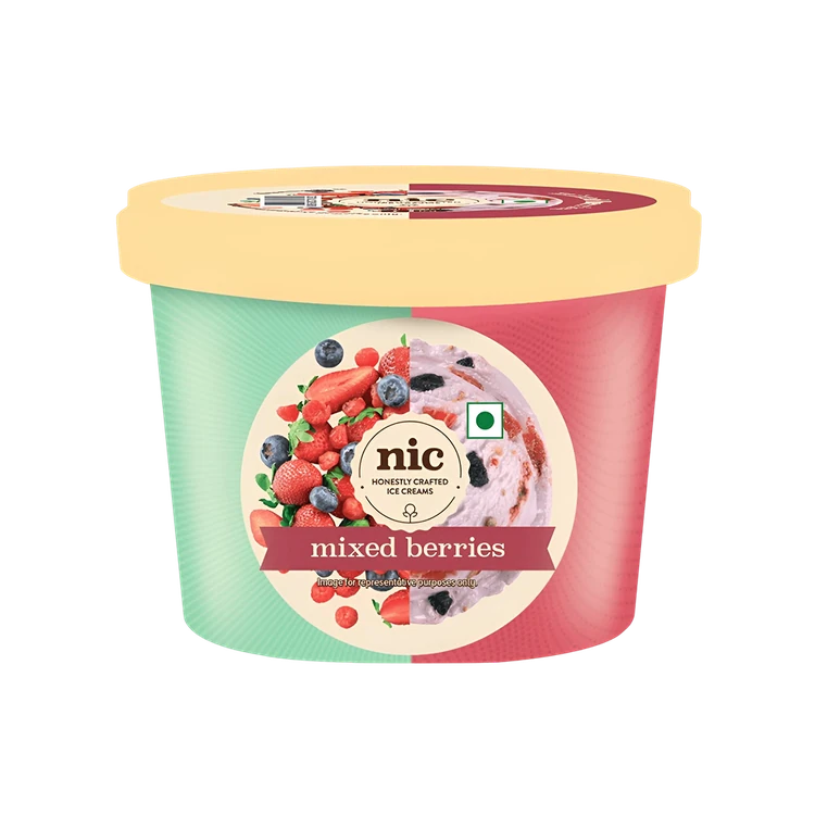NIC Mixed Berries Ice Cream Cup