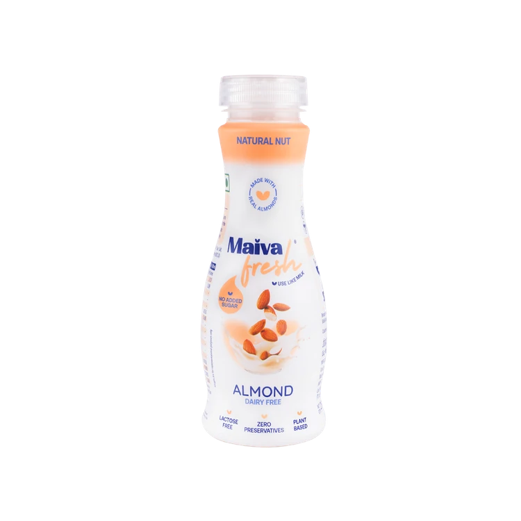 Maiva Fresh Dairy Free Almond Milk - Natural Nut