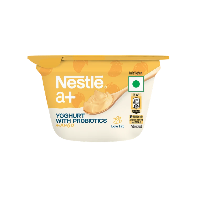 Nestle a+ Mango Yogurt with Probiotics