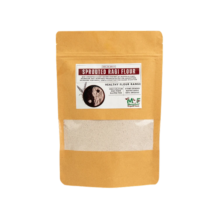 MOF Mangalam Organic Foods Sprouted Organic Ragi Flour