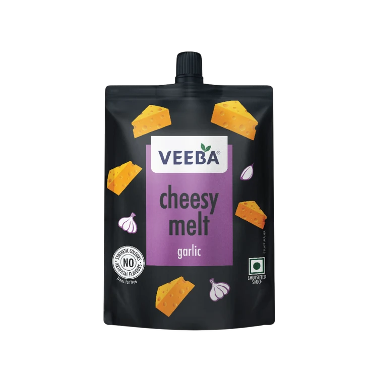 Veeba Cheesy Melt Garlic Dip and Spread
