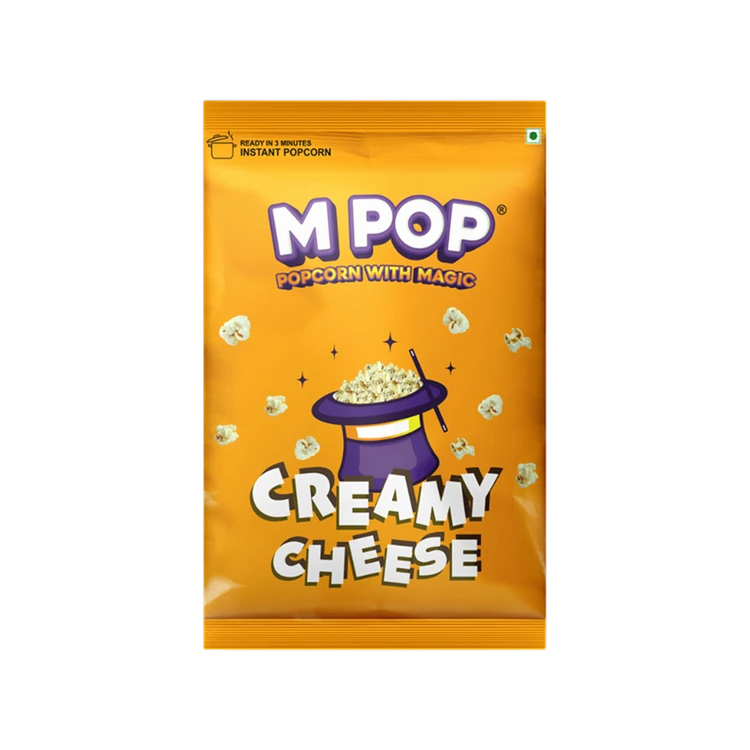 M Pop Creamy Cheese Instant Popcorn